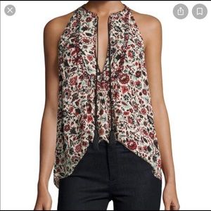 ALC Levi Silk Sleeveless Floral Top